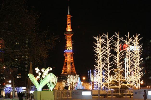 電視塔夜景 電視塔夜景