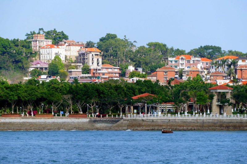 廈門鼓浪嶼地圖